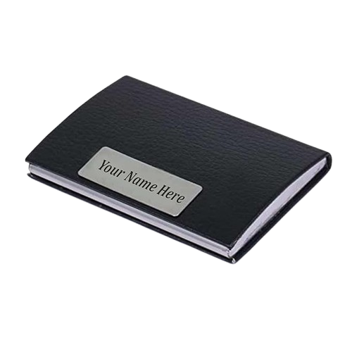 Premium Leather Black Card Holder